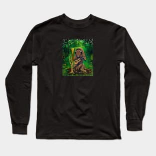 One Man Bison Band Long Sleeve T-Shirt